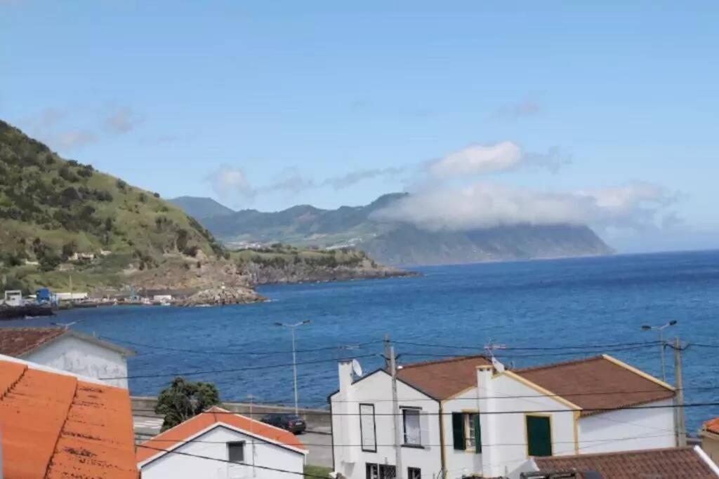 Apartamento Vista Do Mar B Ribeira Quente Esterno foto